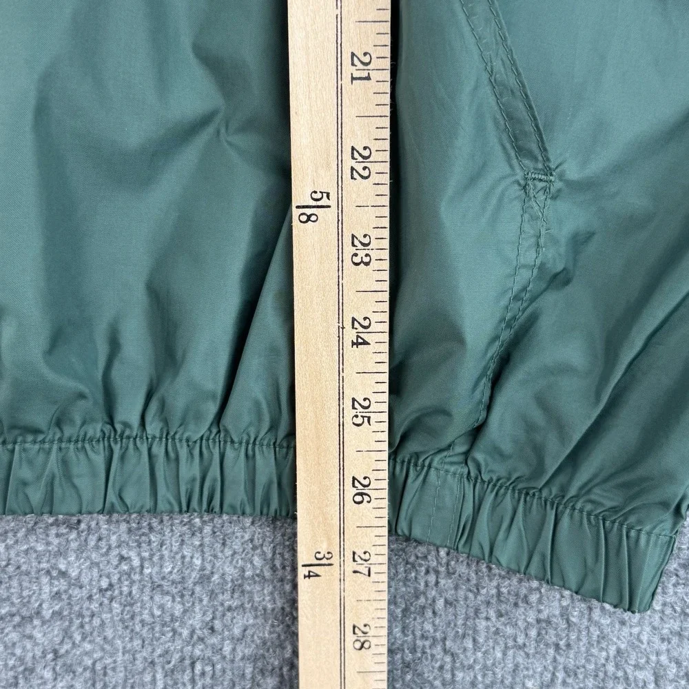 Vintage Polo Ralph Lauren Windbreaker Jacket Mens XL Green 1/4 Zip Lightweight